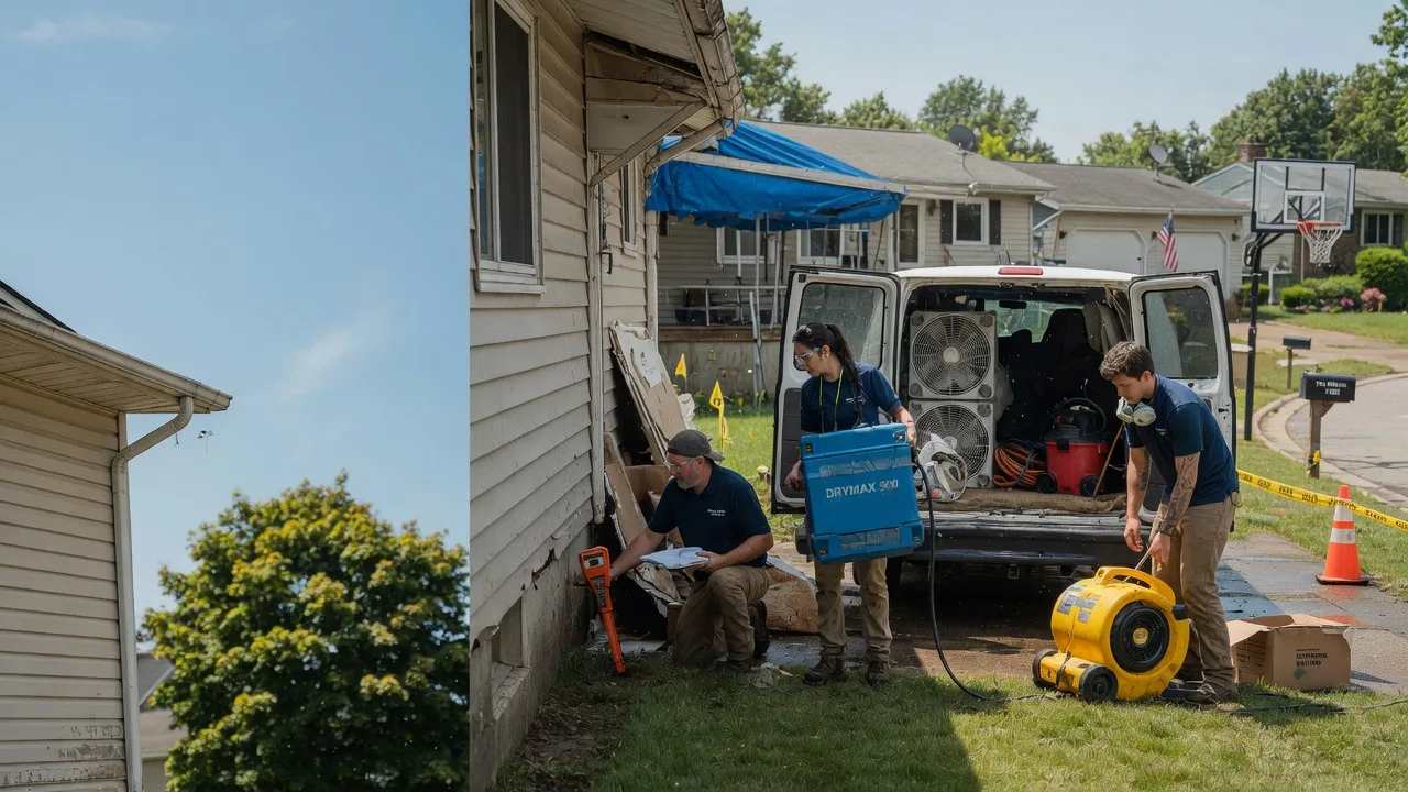 Ceiling Leak Cleanup in Premium, KY near me